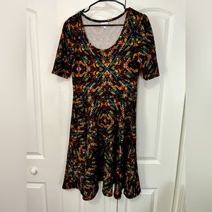 Lularoe Nicole folk floral boho